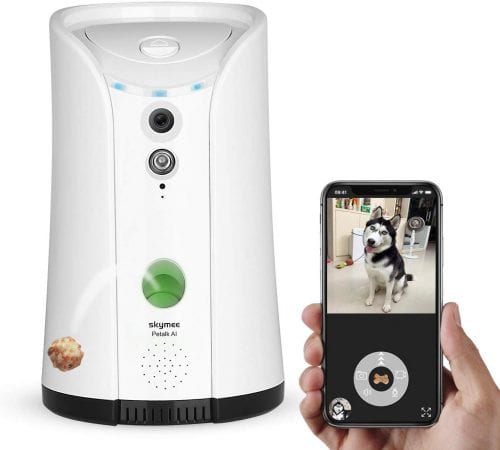 SKYMEE Dog Camera Treat Dispenser