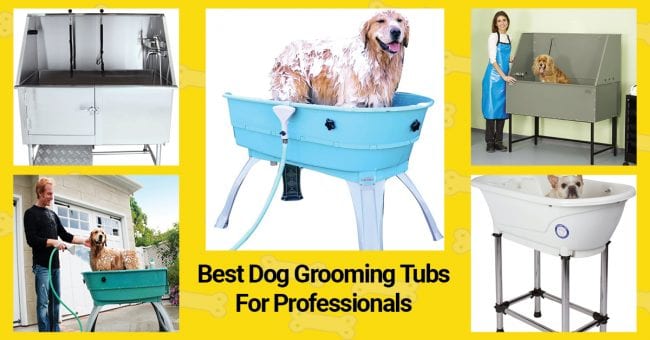 I interviewed many professional dog groomers and short listed 5 best grooming dog tubs.