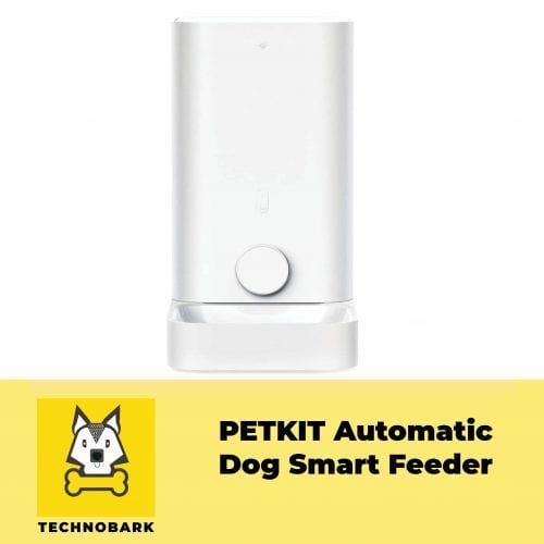 PETKIT automatic smart dog feeder in white color.