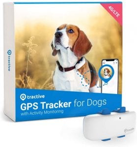 Tractive dog tracker packaging