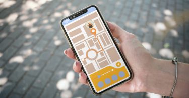 Tracking dog with iPhone