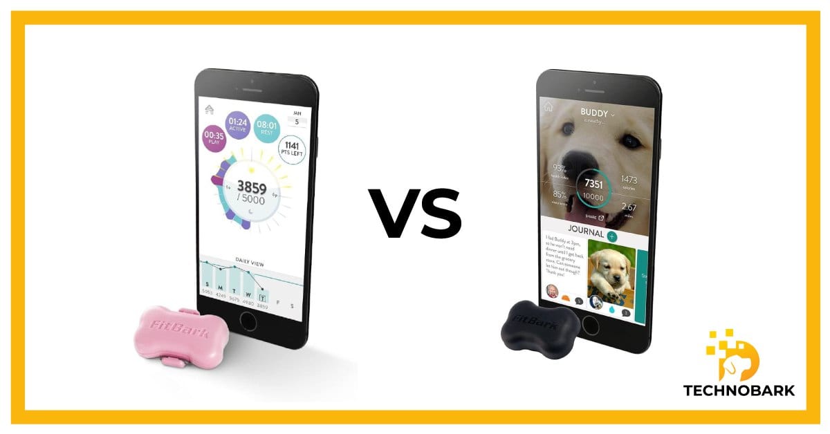 Differences between Fitbark and Fitbark 2 models