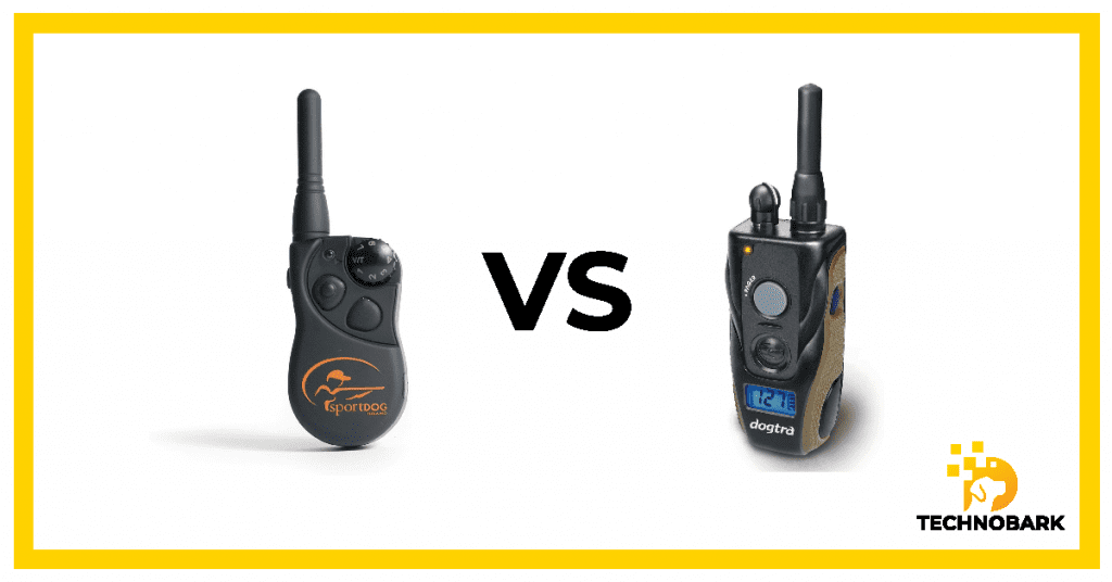 SportDOG 425 transmitter vs. Dogtra