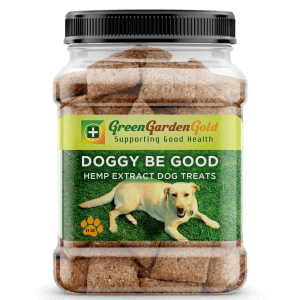 Hemp extract dog treats from Green Garden Gold
