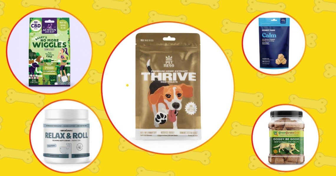 The list of the best CBD treats & chews for dogs.