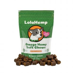 LolaHemp CBD soft chews for dog