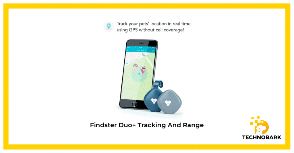 Findster Duo+ tracking range
