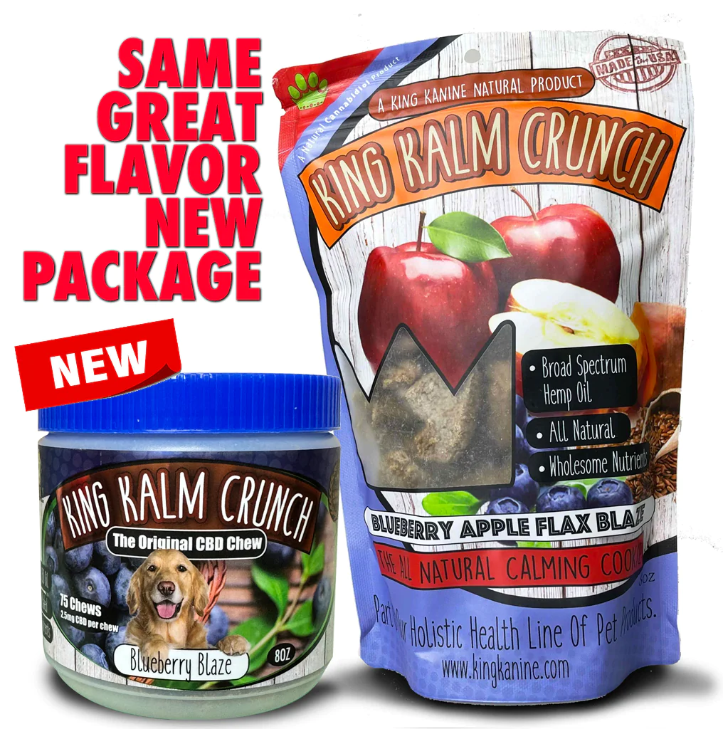 King Calm Crunch CBD Dog Treats