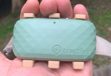 Closeup view of the Tractive XL. By Nicole Etolen