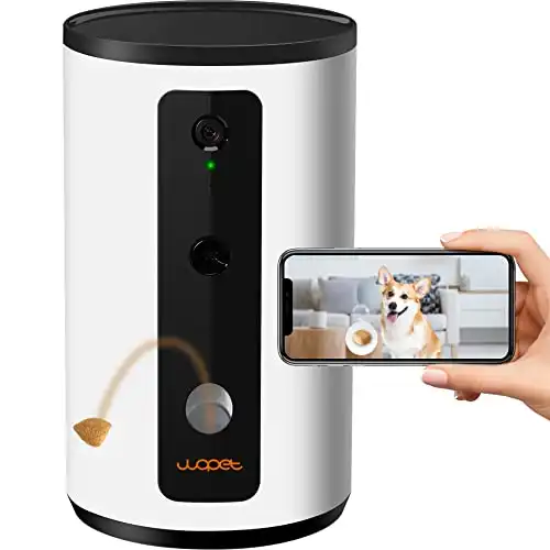 WOPET Dog Camera D01 Plus: 5G WiFi Pet Camera with Treat Tossing