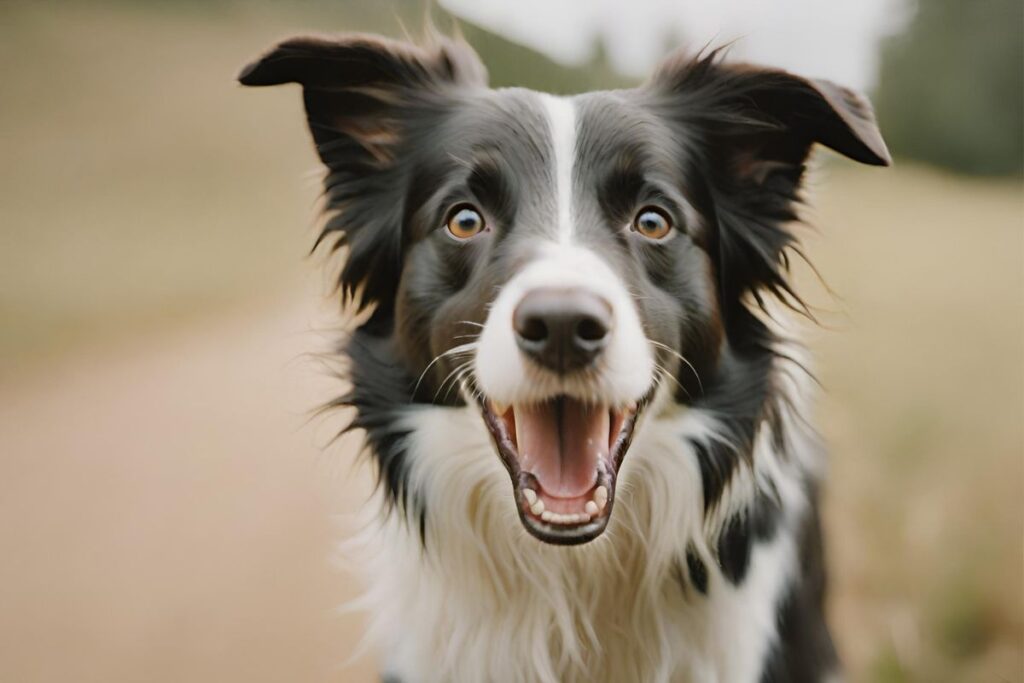 A happy Border Collie is excited to hear about FitPaws Takes Center Stage at the 12th Annual World Agility Open