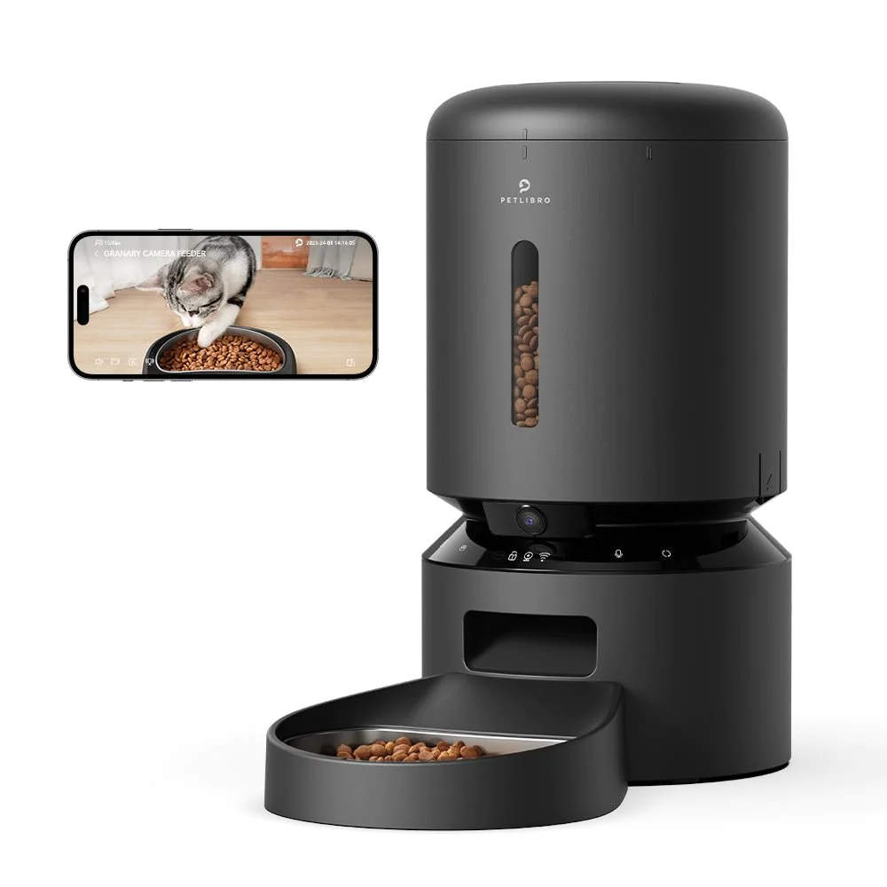 PETLIBRO Granary Pet Feeder with Camera, 1080P HD Video with Night Vision
