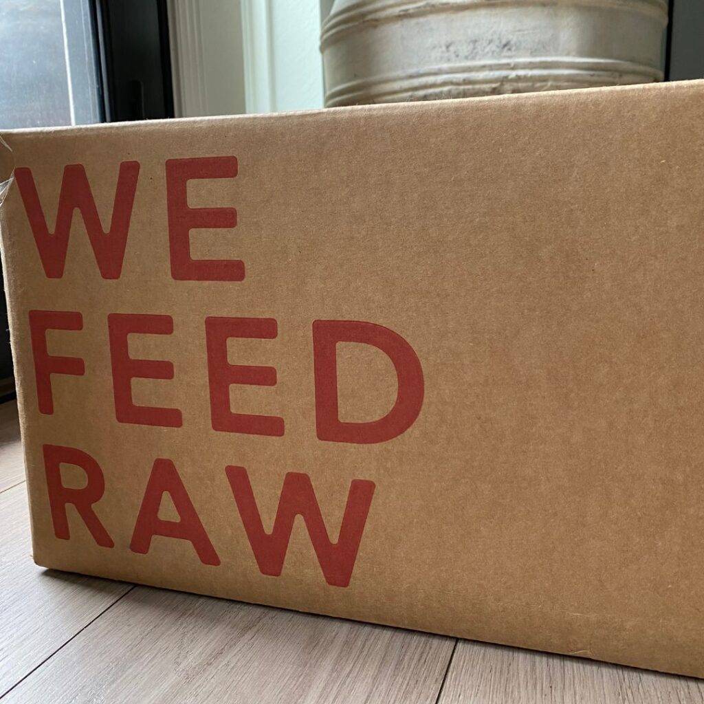 We feed raw review