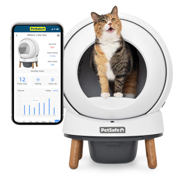 ScoopFree SmartSpin Self-Cleaning Litter Box | PetSafe