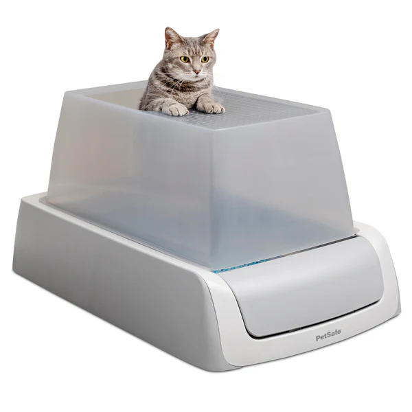 ScoopFree Crystal Pro Top Entry Self-Cleaning Litter Box | PetSafe