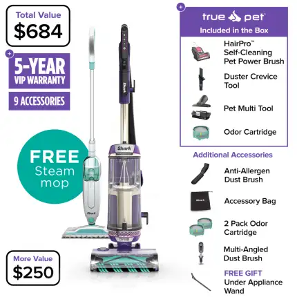 Shark® POWERDETECT Upright Vacuum with TruePet Upgrade