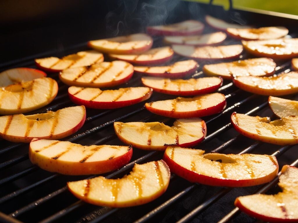 grilled apples foods dogs can eat off the grill