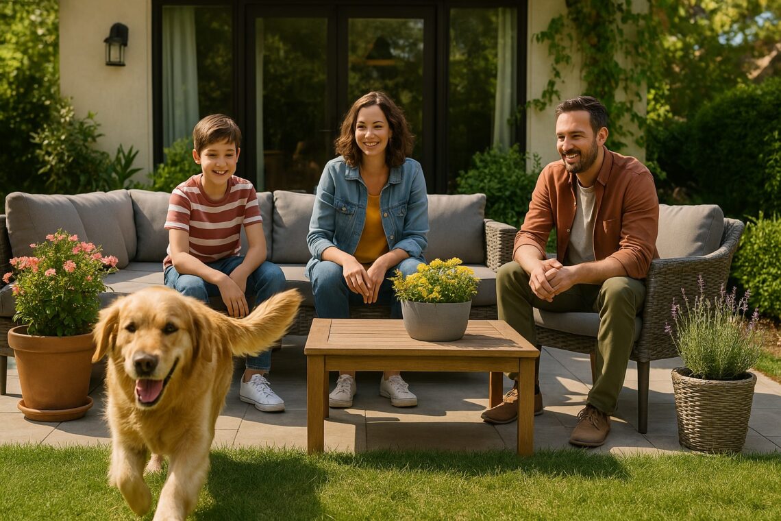 how to create a dog friendly outdoor space