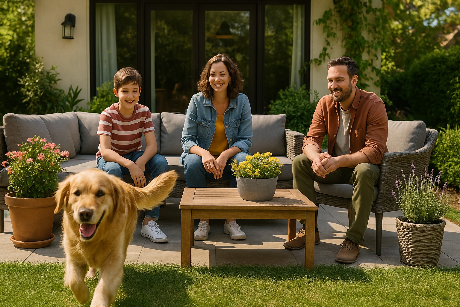 how to create a dog friendly outdoor space