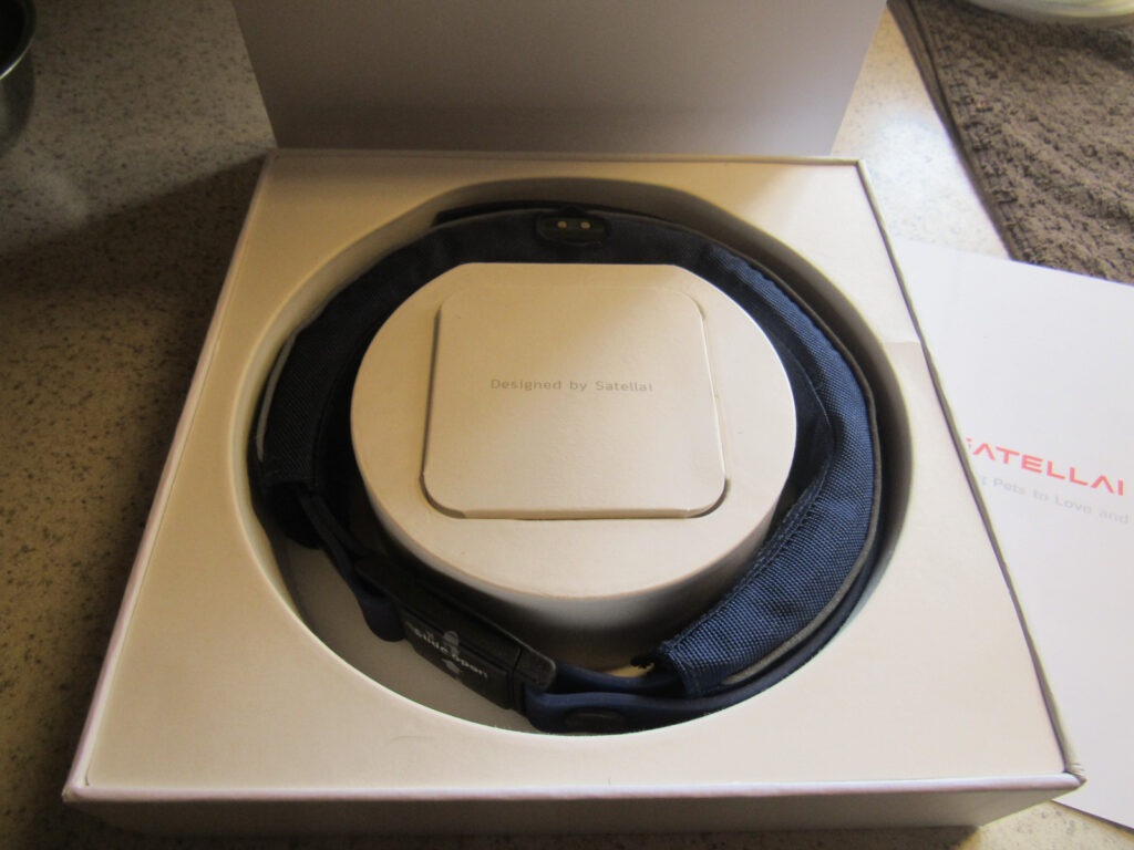 SATELLAI Collar in box