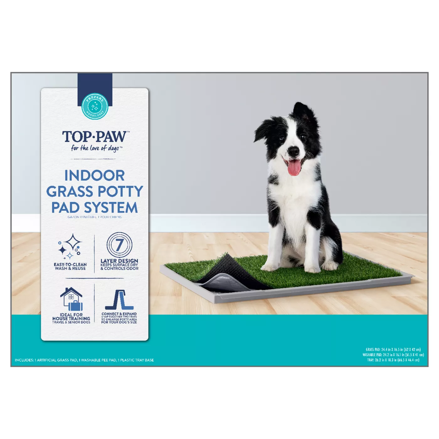 Top Paw Indoor Grass Pad System for Dogs