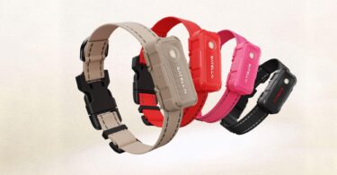 SATELLAI Collar Go Smart GPS Dog Collar with Live Tracking & Health Monitoring
