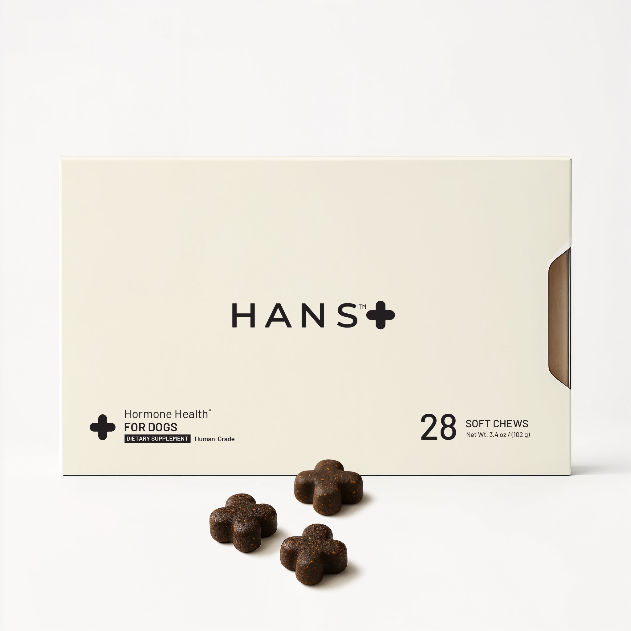 HANS -Dog Hormone Supplement (Natural Velvet Antler Chews)