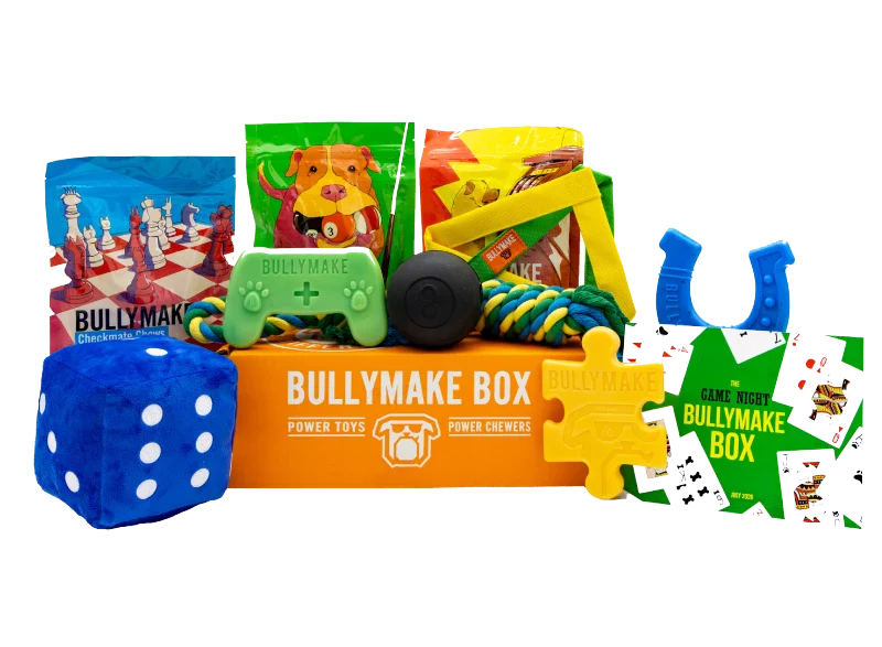 BULLYMAKE Dog Subscription Box July 2026 items