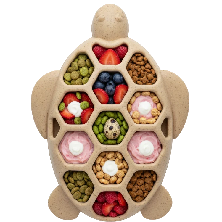 SwiftPaws Turtle Nylon Chew Toy - Ultra-Durable Enrichment Toy for Power Chewers